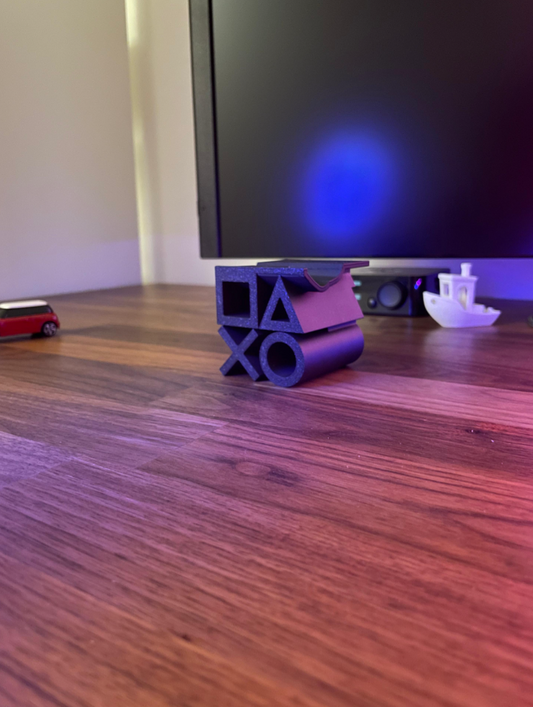 Suporte Decorativo para Comando PlayStation – Estilo Gamer Icónico 🎮