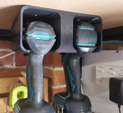 Suporte duplo para maquinas a bateria