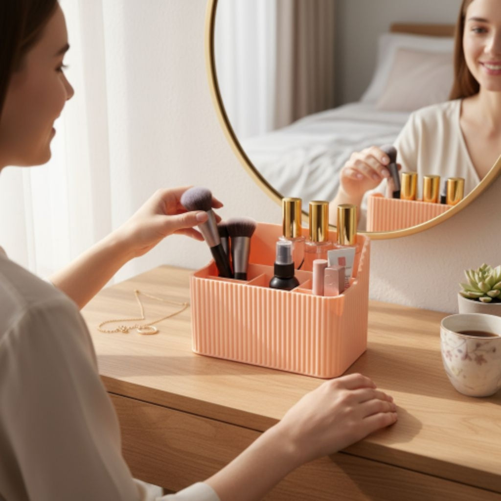 Organizador de Maquilhagem – Elegância, Organização e Praticidade 💄✨