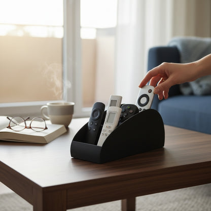 Suporte para Comandos de TV – Organização Prática e Elegante 📺