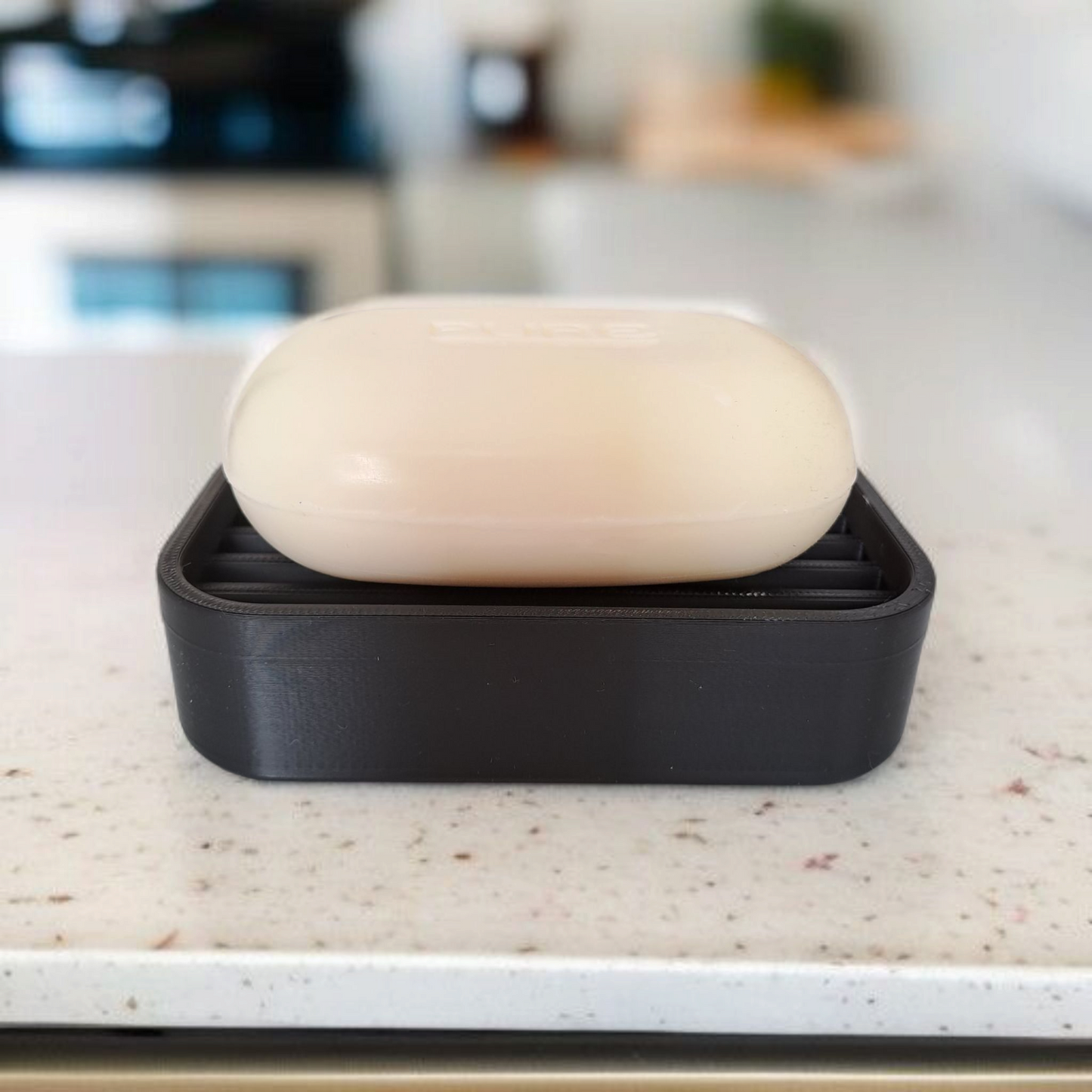 Saboneteira Moderna com Drenagem – Design Minimalista 🧼