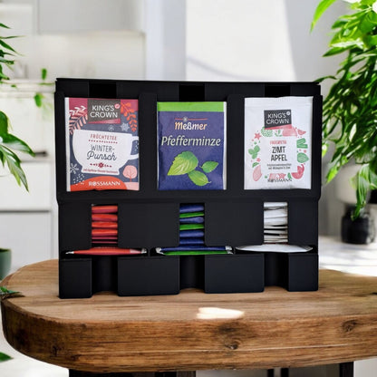 Suporte para Saquetas de Chá – Organização Prática e Elegante 🍵