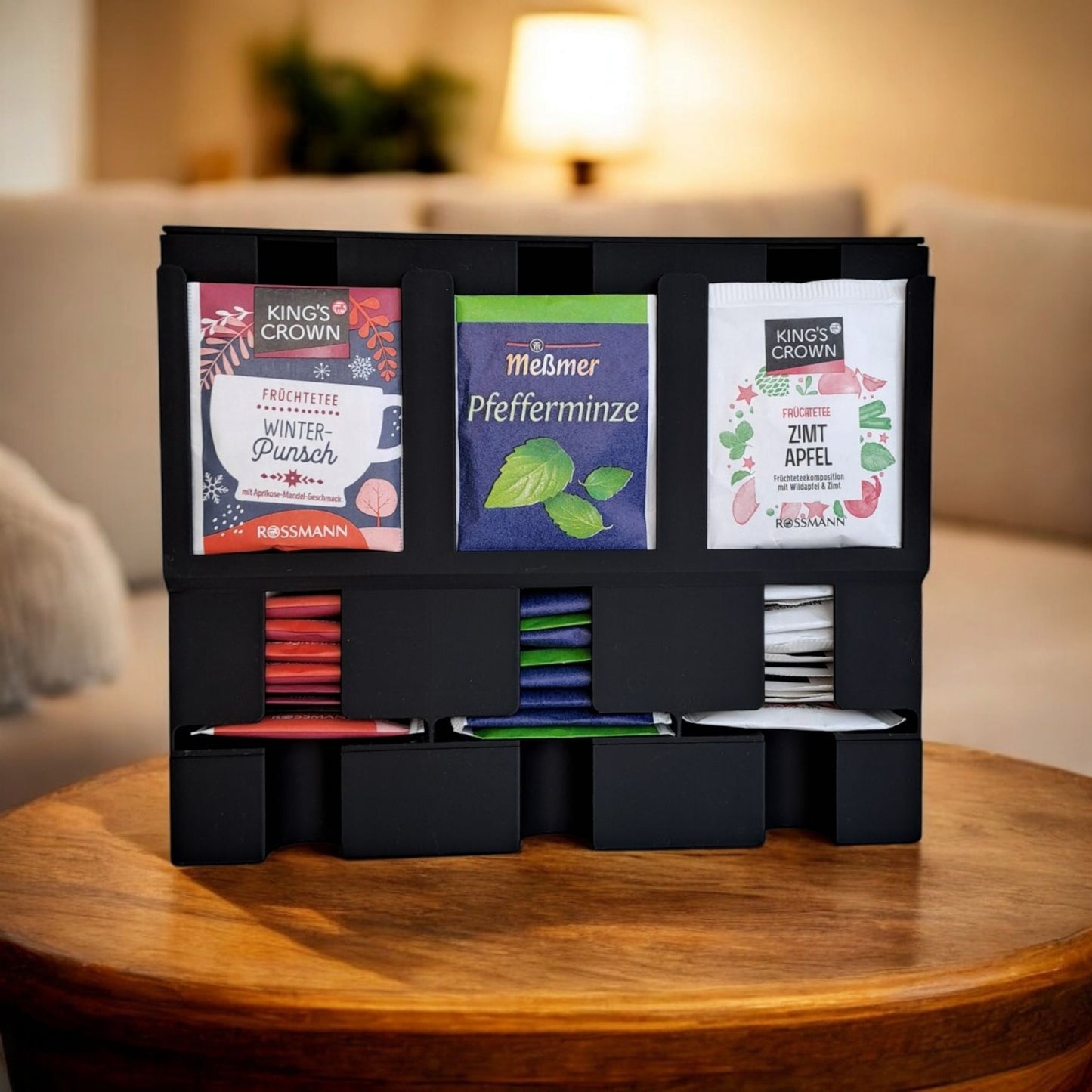 Suporte para Saquetas de Chá – Organização Prática e Elegante 🍵